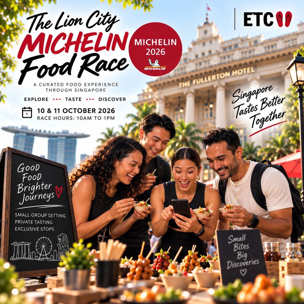 The Lion City Michelin Food Race 2026 - 11 Oct Register Interest