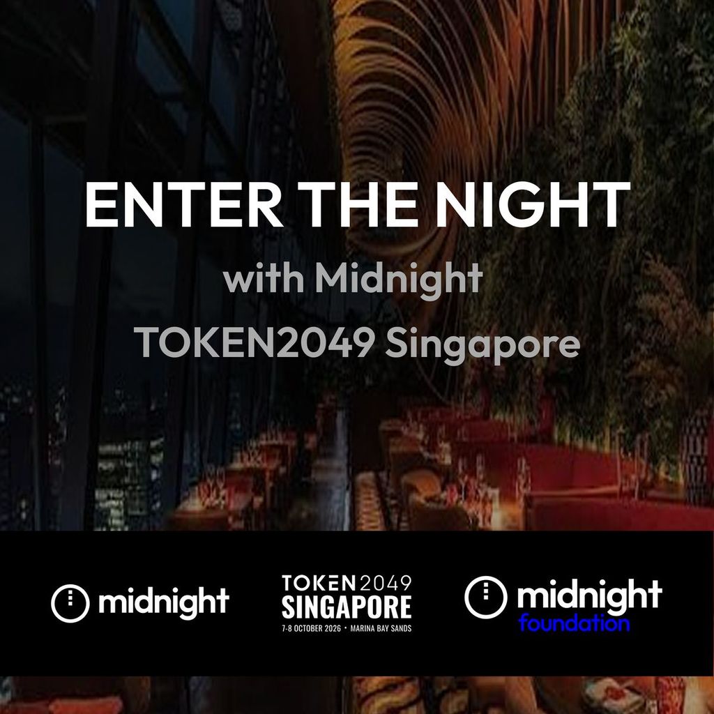 ENTER THE NIGHT with Midnight @ TOKEN2049 Singapore