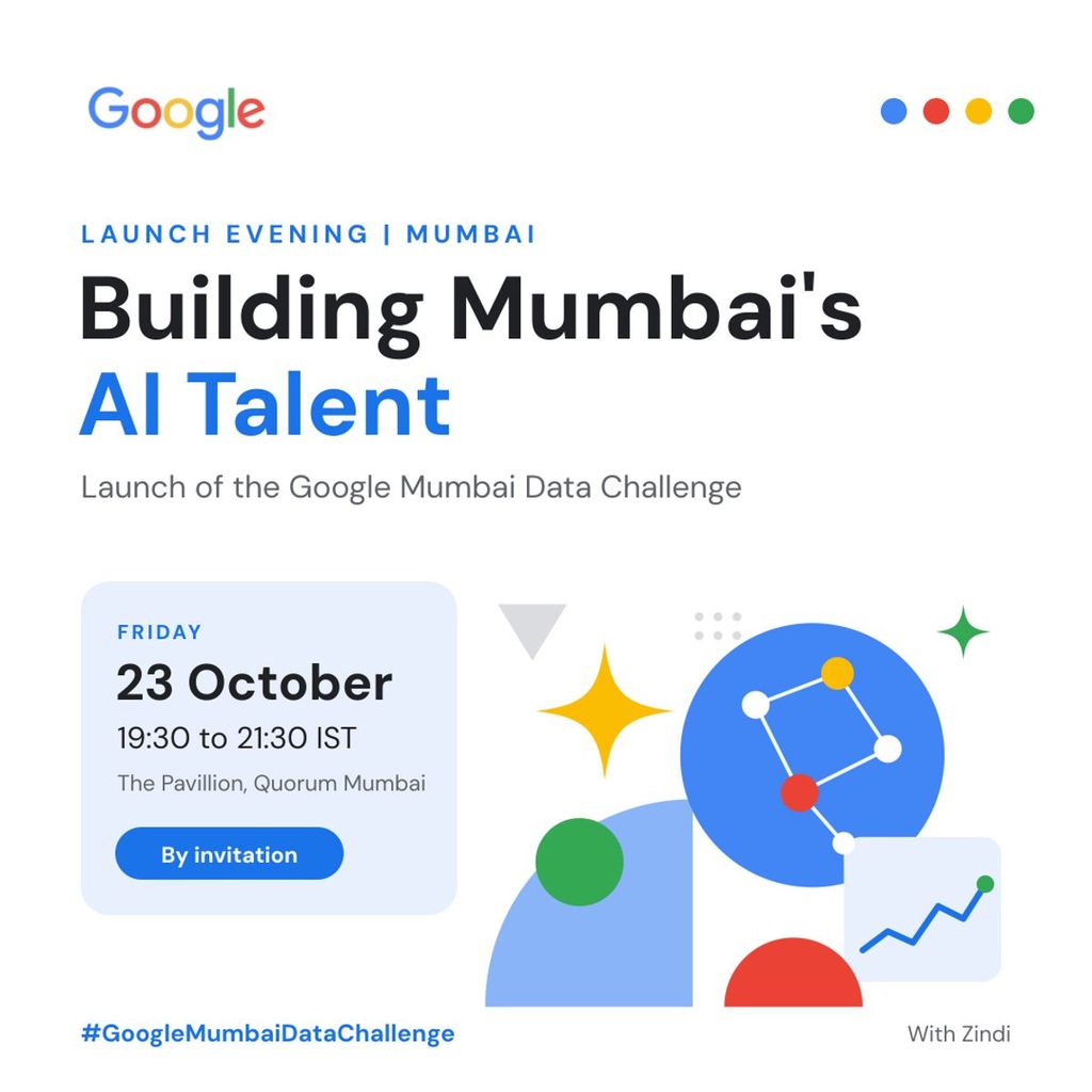 Building Mumbai’s AI Talent | Launch of the Google Mumbai Data Challenge