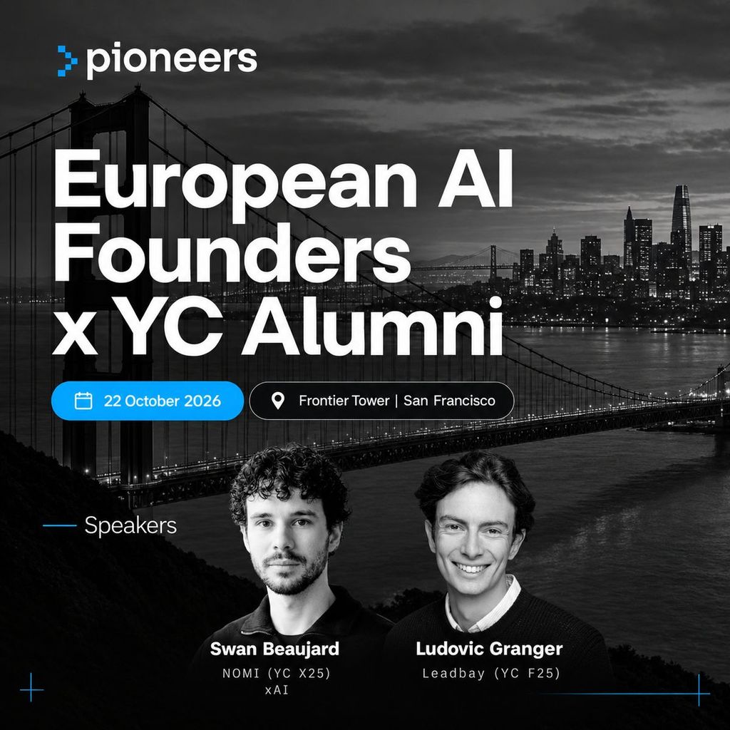 Pioneers: European YC Alumni × Angels Evening - Invite Only