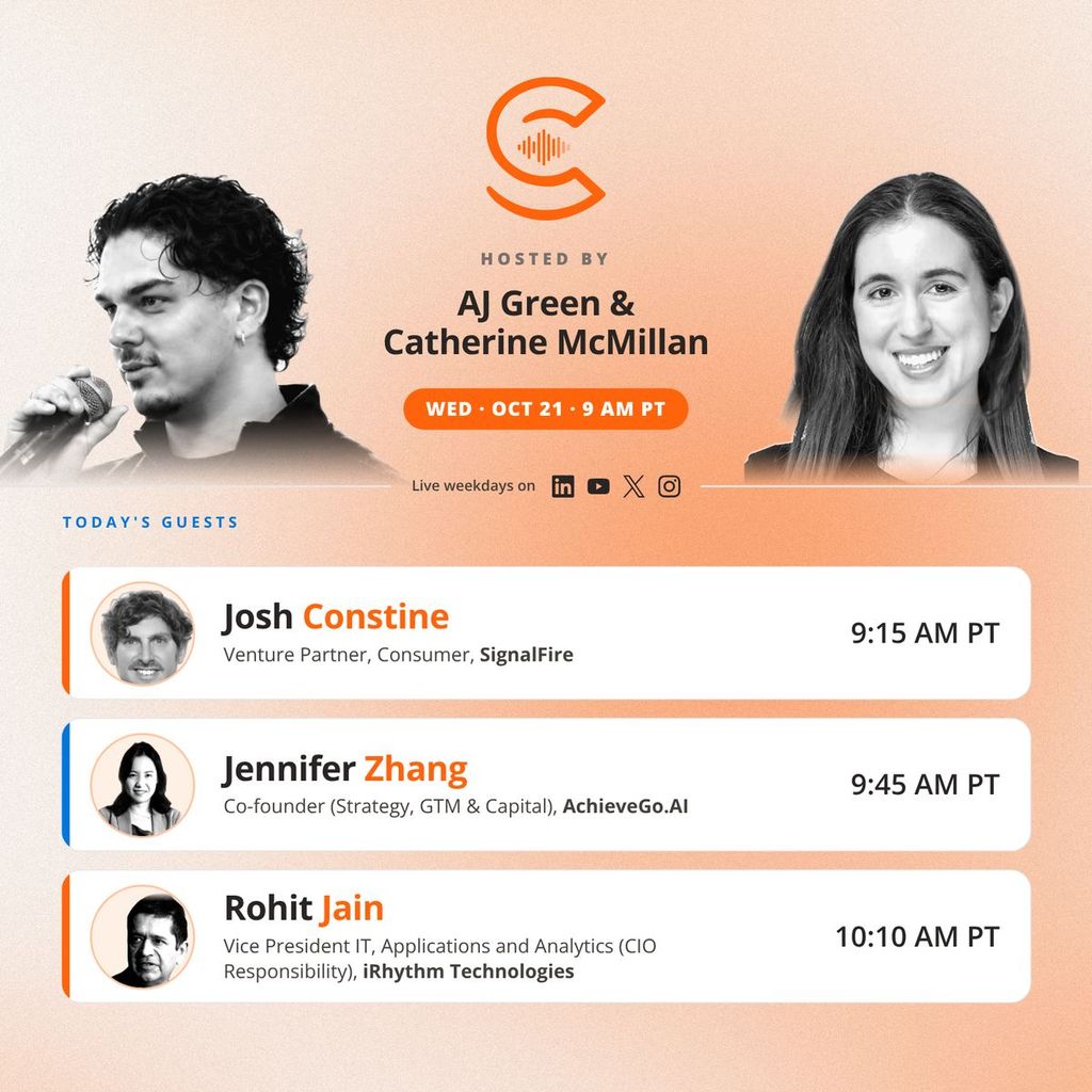 The AI Collective Podcast with AJ & Catherine: Wednesday, Oct 21