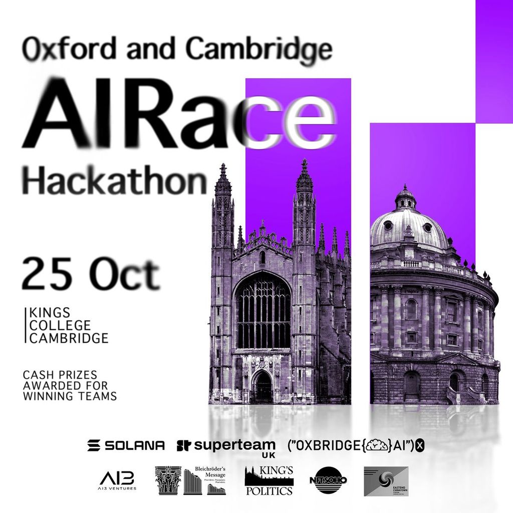 Oxford and Cambridge AI Race