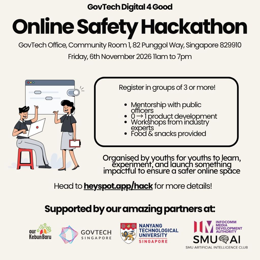 GovTech Digital4Good Online Safety Hackathon