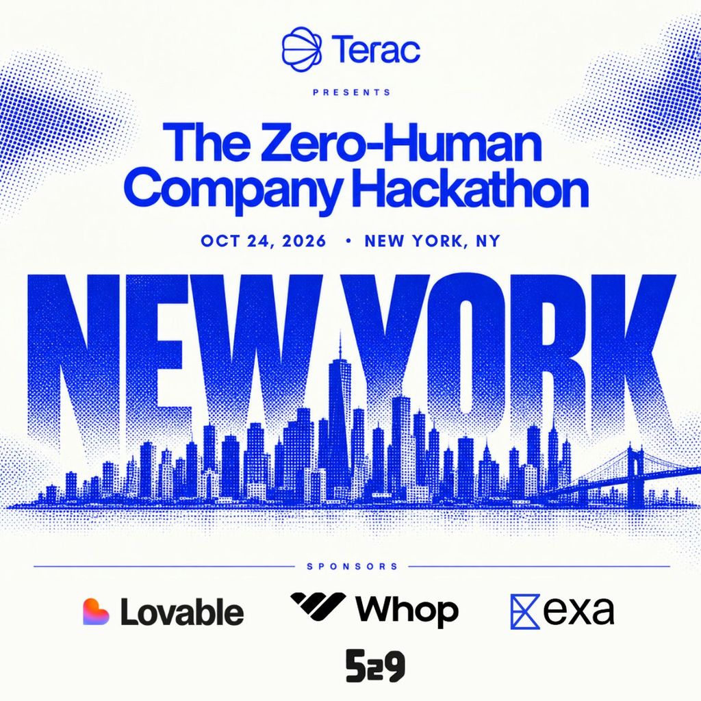 Zero-Human Company Hackathon by Terac at Whop HQ