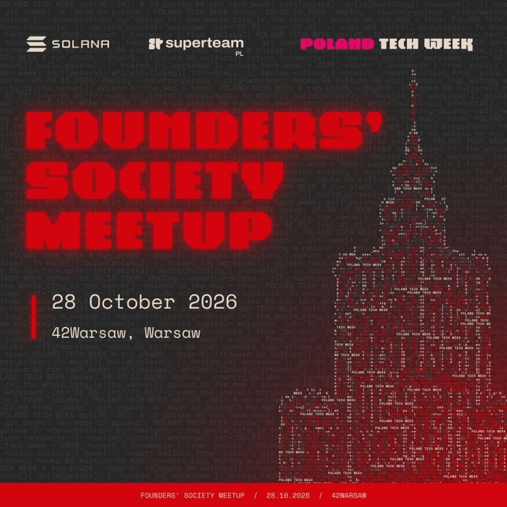 FOUNDERS' SOCIETY MEETUP