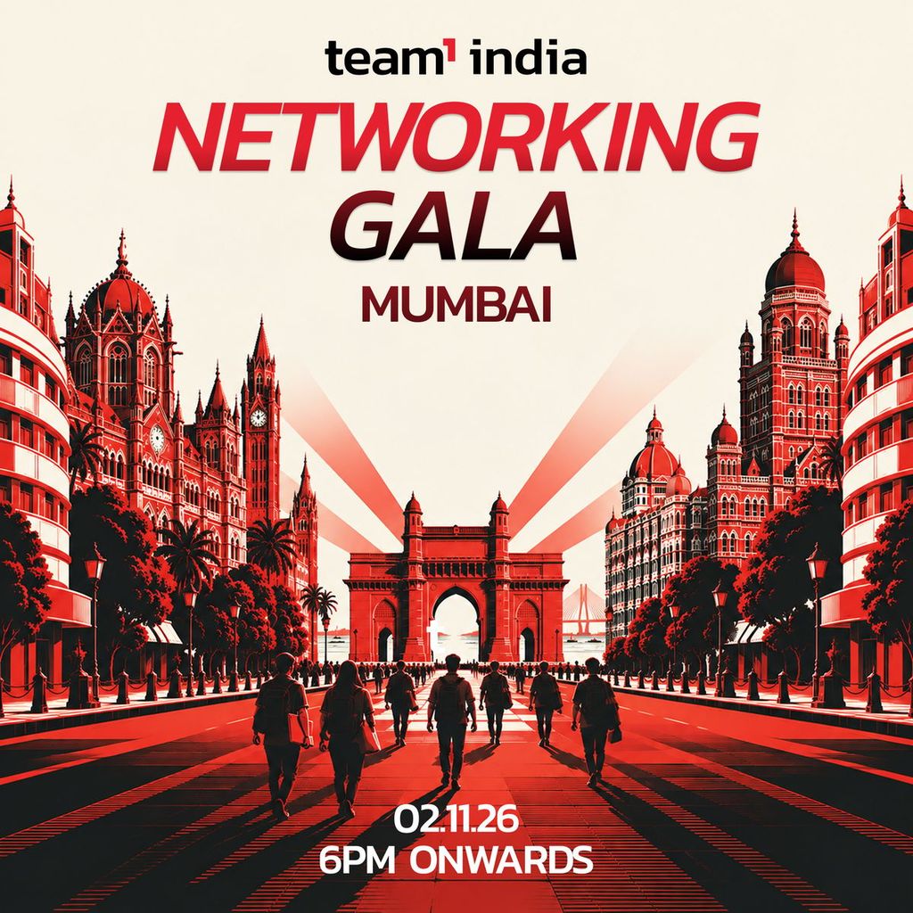 Team1 India: Networking Gala Mumbai