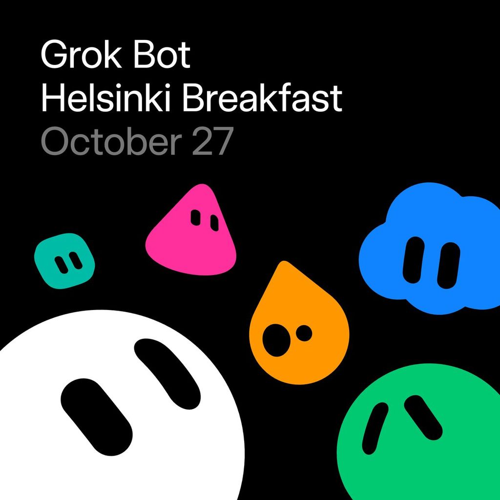 Grok Bot Breakfast & Build Helsinki