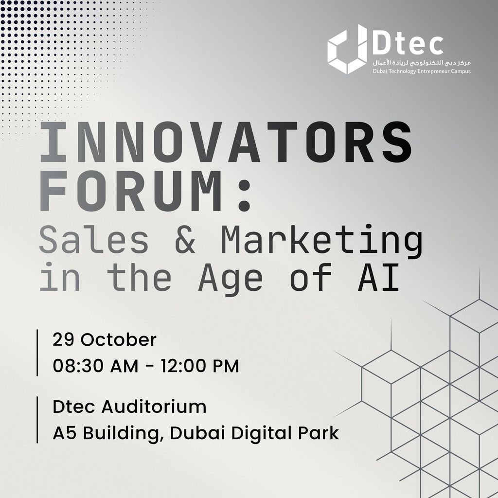 Dtec Innovators Forum: Sales & Marketing in the Age of AI