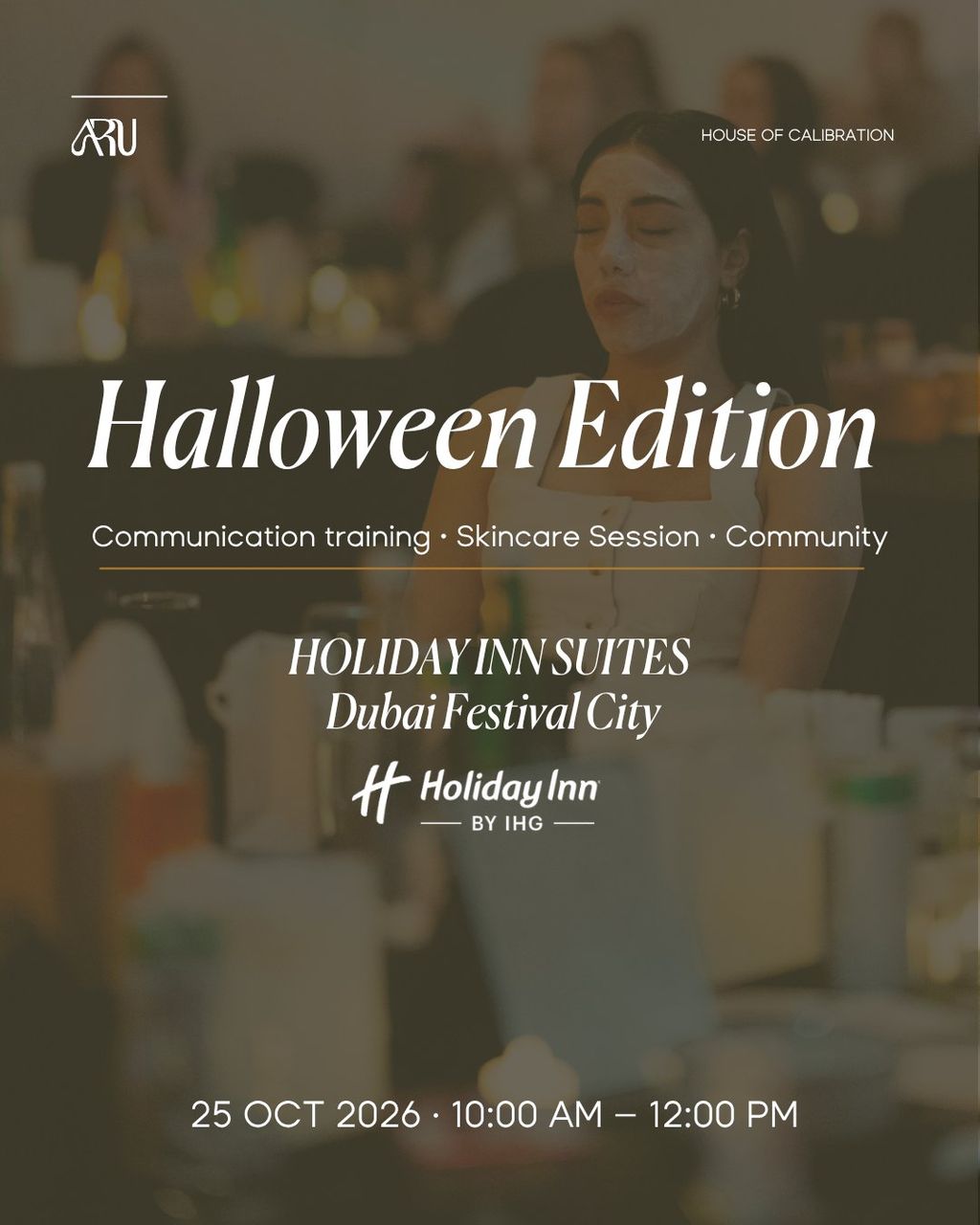 ARU Halloween Edition: Wellness Event for Ambitious Women in Dubai 🎃🖤