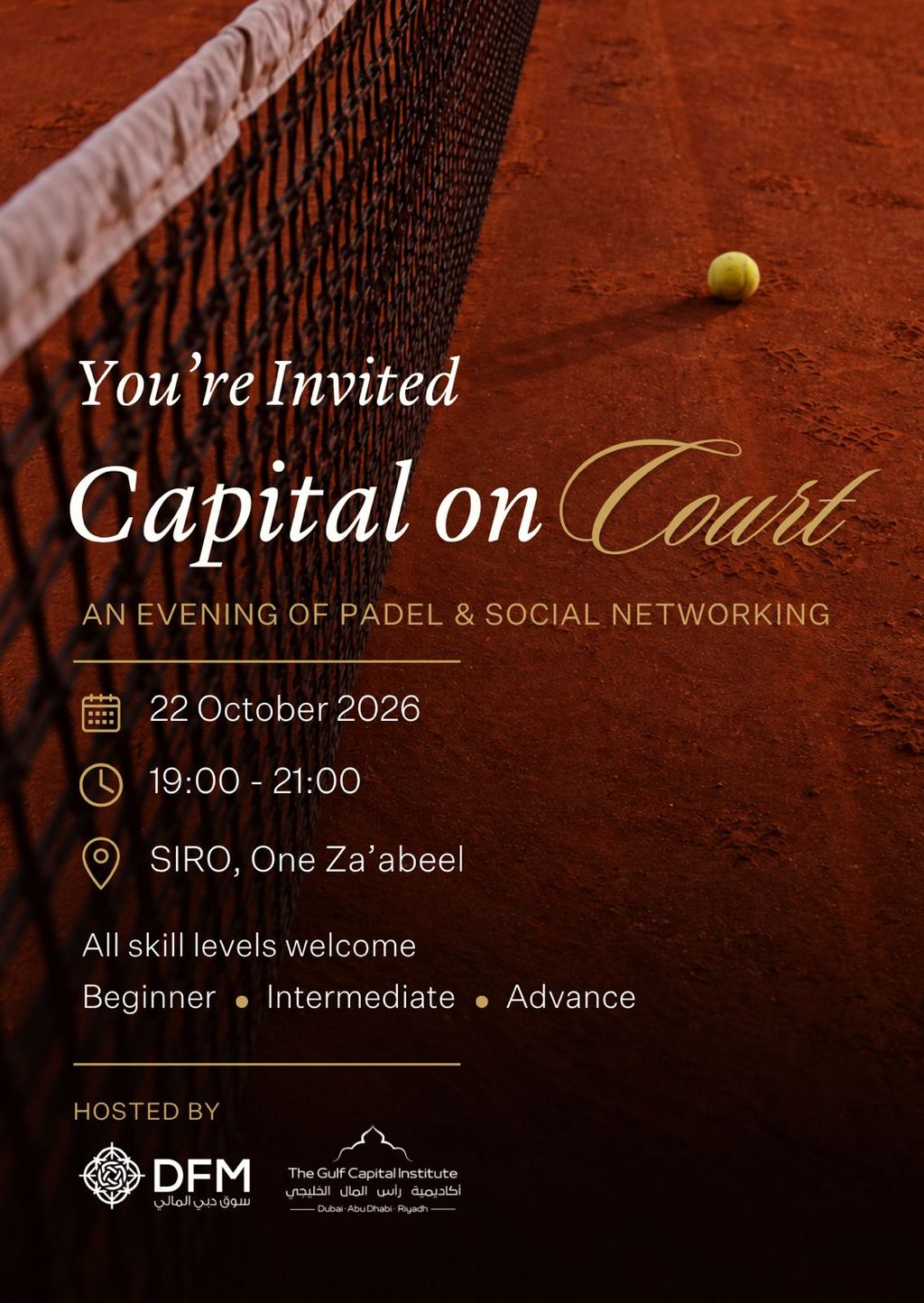 Capital on the Court 🎾