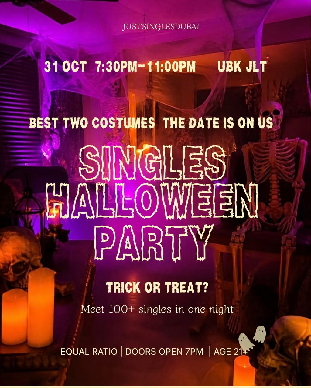 HALLOWEEN MIXER| URBAN KITCHEN JLT|31ST OCTOBER