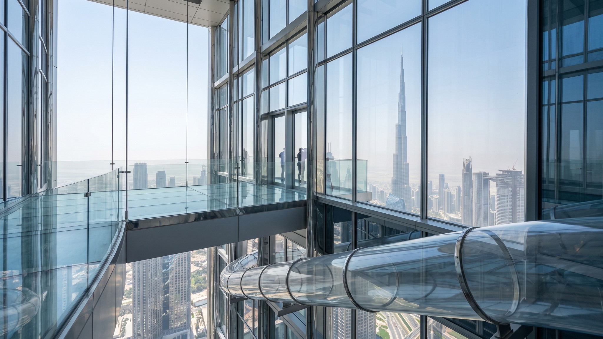 Sky Views Dubai — AI-generated picture (Higgsfield, 2026-09-04) approved by the founder as a stand-in until the venue's own photography exists
