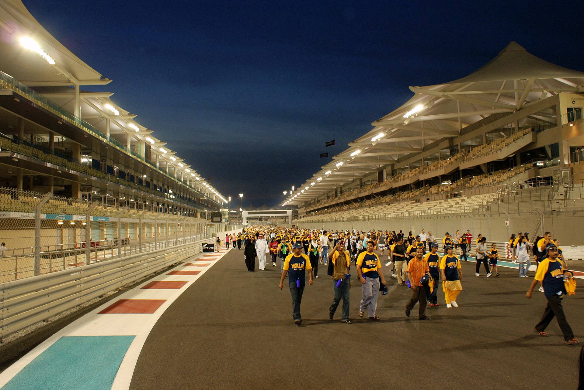 Yas Marina Circuit — photograph by Nepenthes, CC BY-SA 2.5, via Wikimedia Commons