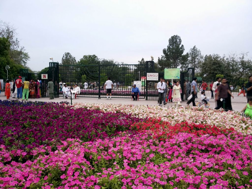 Model Town Park — photograph by Taha Tahir, CC BY-SA 3.0, via Wikimedia Commons