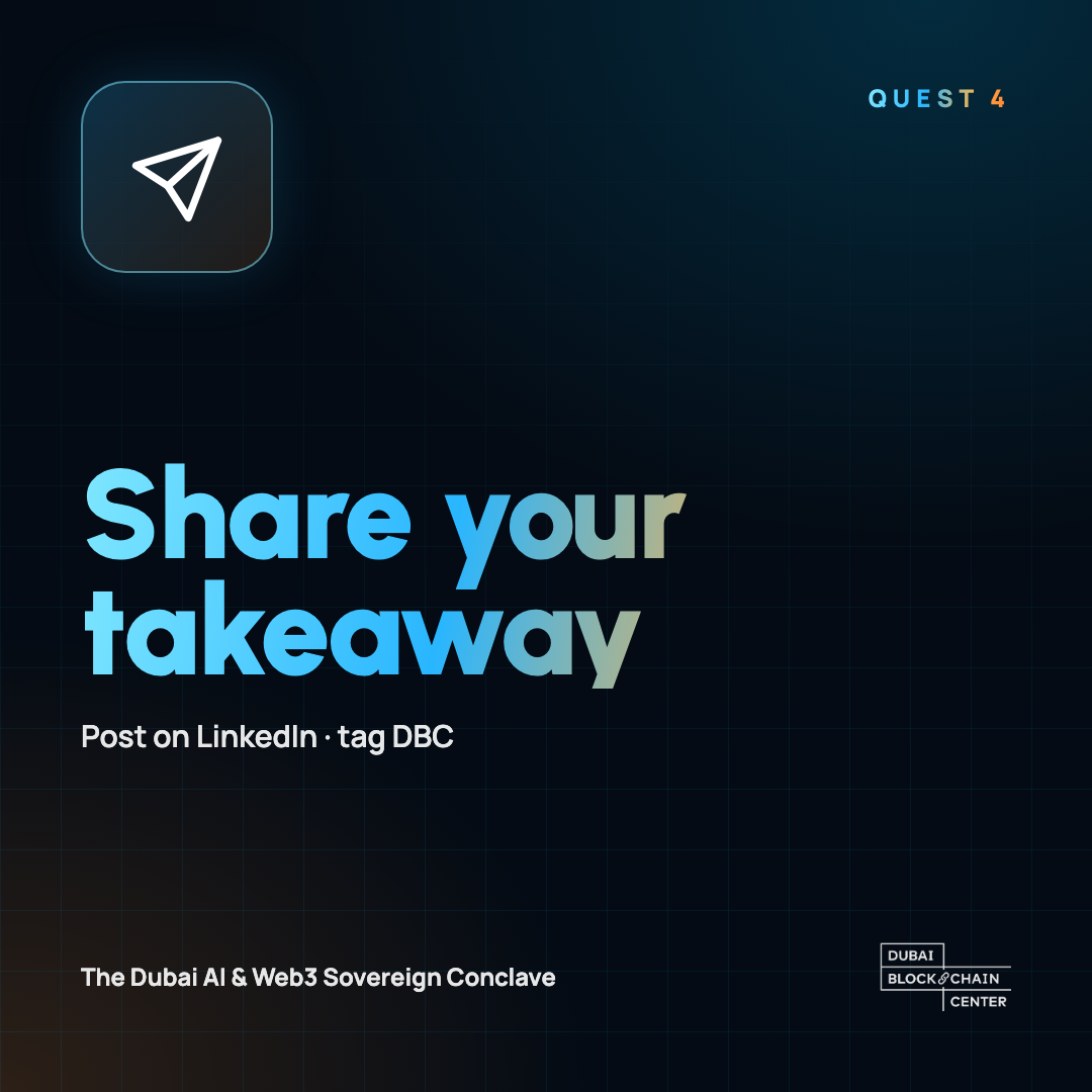 Share your takeaway