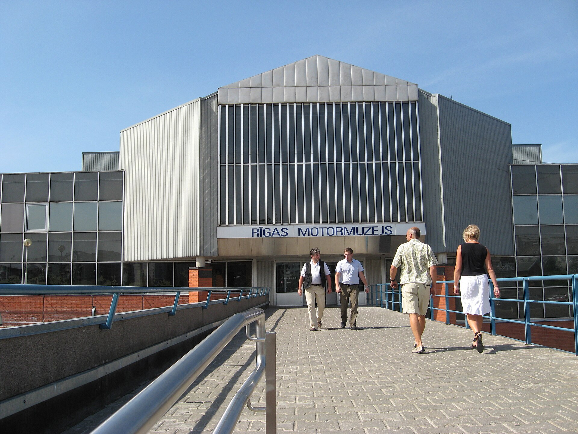 Riga Motor Museum — photograph by Liftarn, CC BY 3.0, via Wikimedia Commons